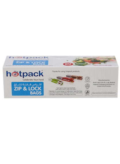 Hotpack Ziplock Storage Bag 18 X 21 Cm