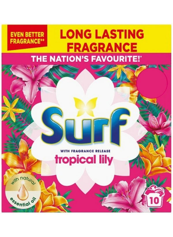 500g wash, cool dry, dry place, every wash, laundry detergent, laundry powder, lily 500g, note keep, stain removal, surf, tropical lily, tropical lily 500g, wash key, washes tropical, washes tropical lily