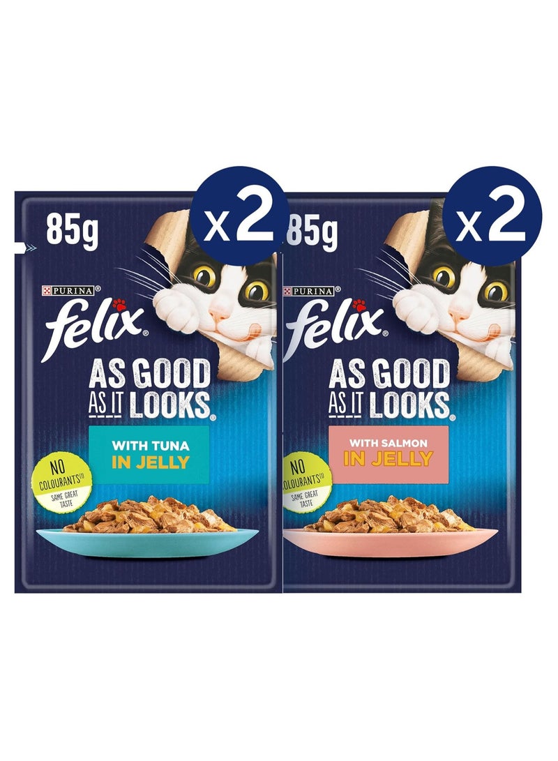 Purina Felix As Good As It Looks Cat Food Salmon
