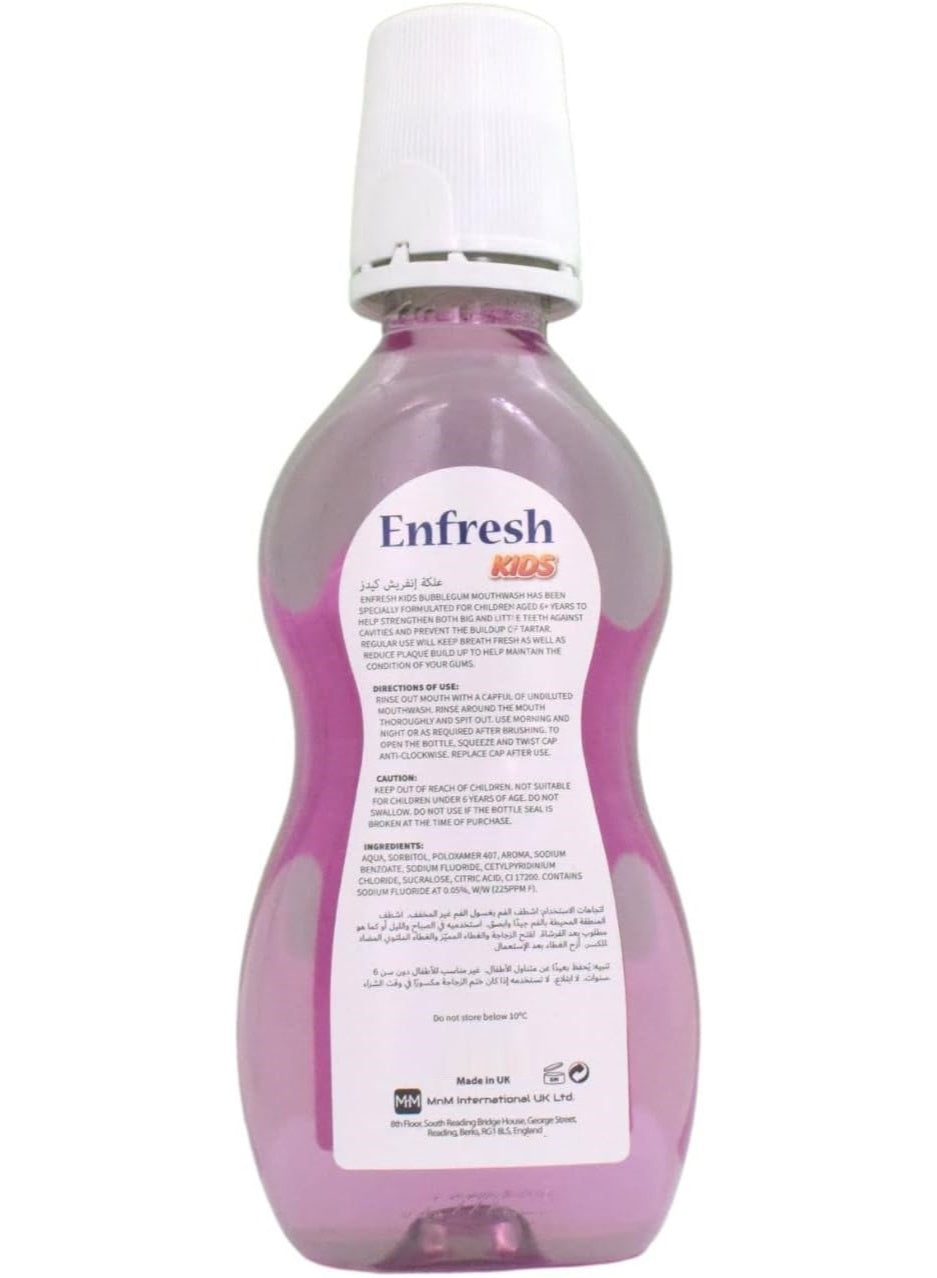 aged six, bubble gum, bubble gum mouth, enfresh, gum care, gum mouth, gum mouth wash, gum net, kids bubble, kids bubble gum, mouth wash, oral care, six years, sugar-free, teeth gum