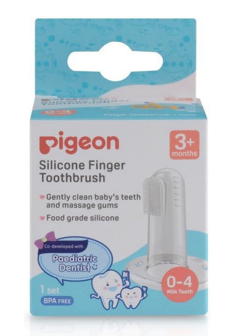 Pigeon Silicone Finger Toothbrush for Babies
