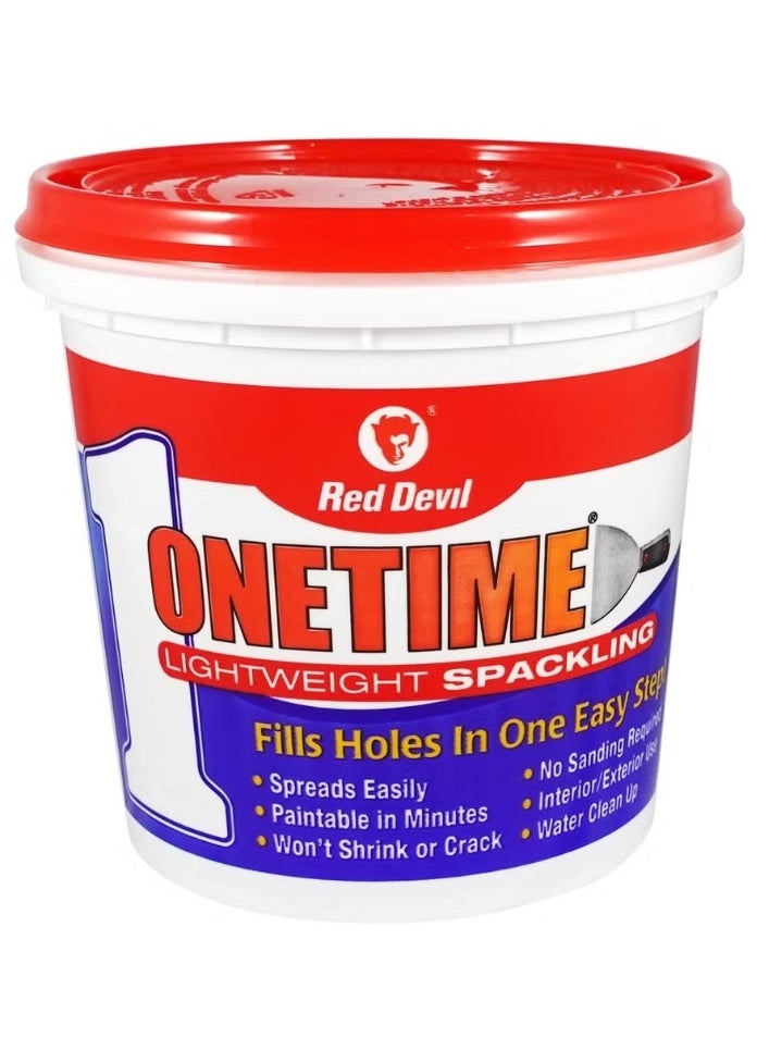 Red Devil One Time Spackling Compound 473 ML