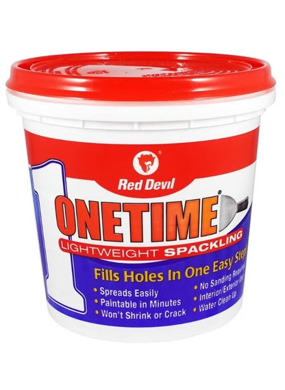 Red Devil One Time Spackling Compound 473 ML