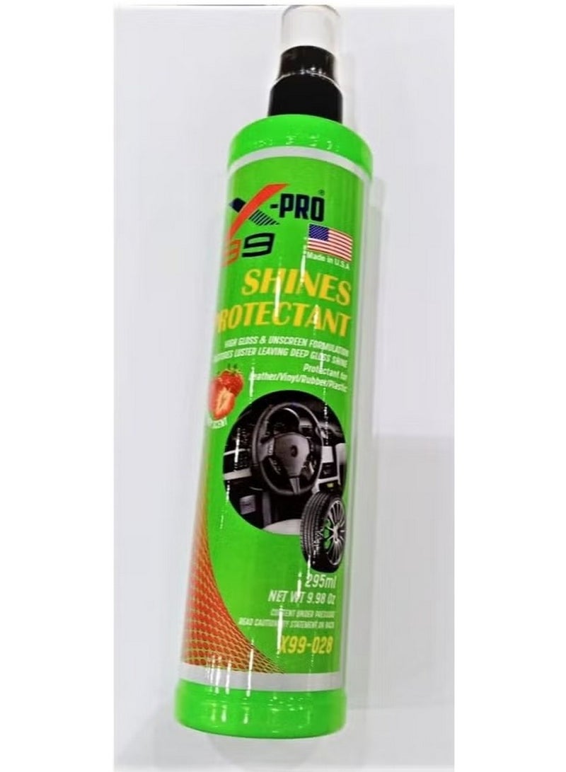 X-PRO Shines Protectant Strawberry Flavor 295 ML