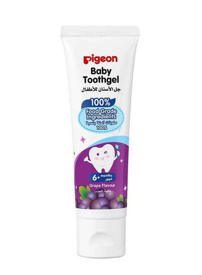 Pigeon Toothgel 6+ Month Grape Flavour 45 G