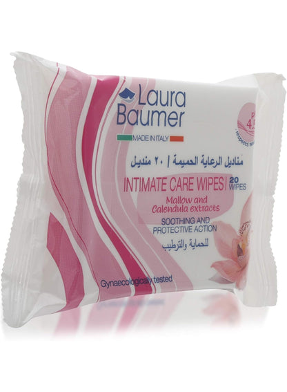 calendula extracts, care wipes, cool dry, dry place, gym bag, intimate care, intimate care wipes, keep skin, laura baumer, mallow calendula, mallow calendula extracts, sensitive skin, skin soft, skin type, wipes stay