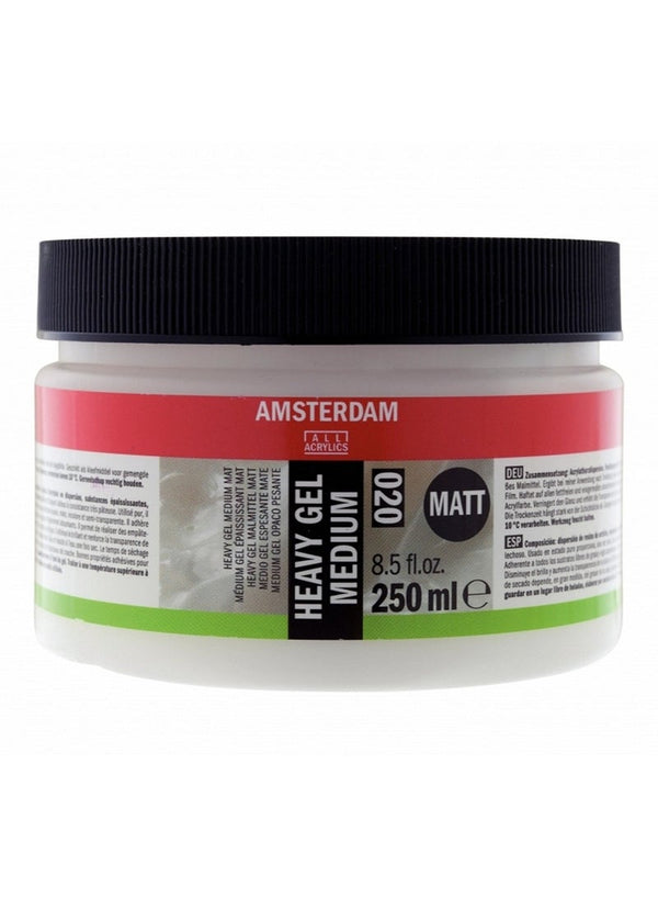 AMSTERDAM Heavy Body Acrylic Gel Medium Matt 250 ML