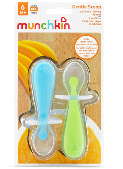 Munchkin Gentle Scoop Silicone Training Spoons