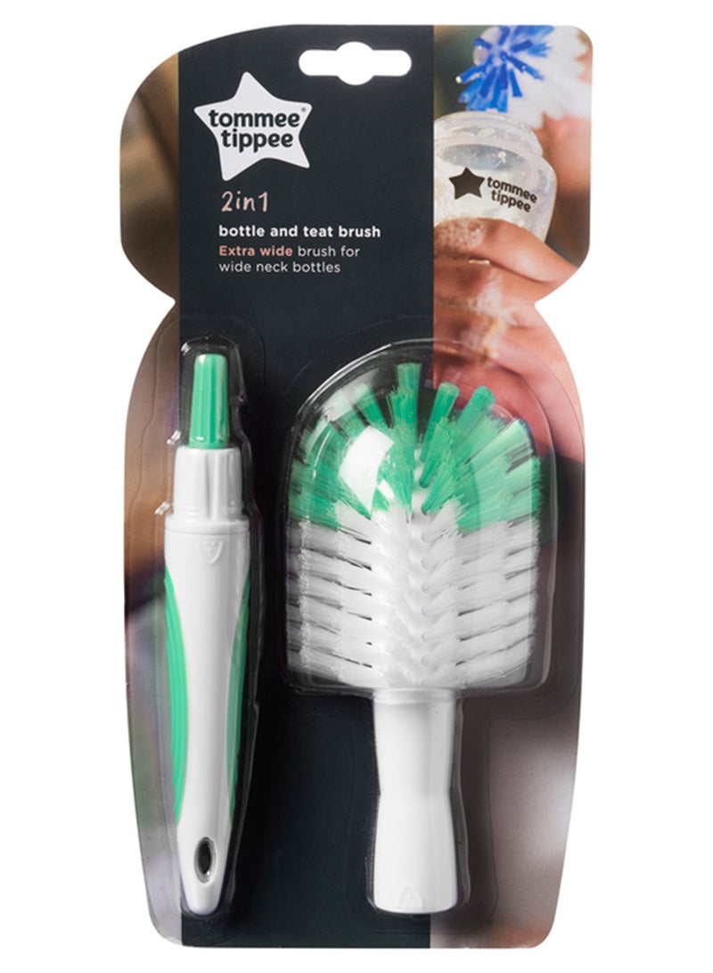 Tommee Tippee Bottle and Teat Brush - Green