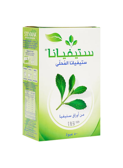 Steviana Sweetener 50 Sachets