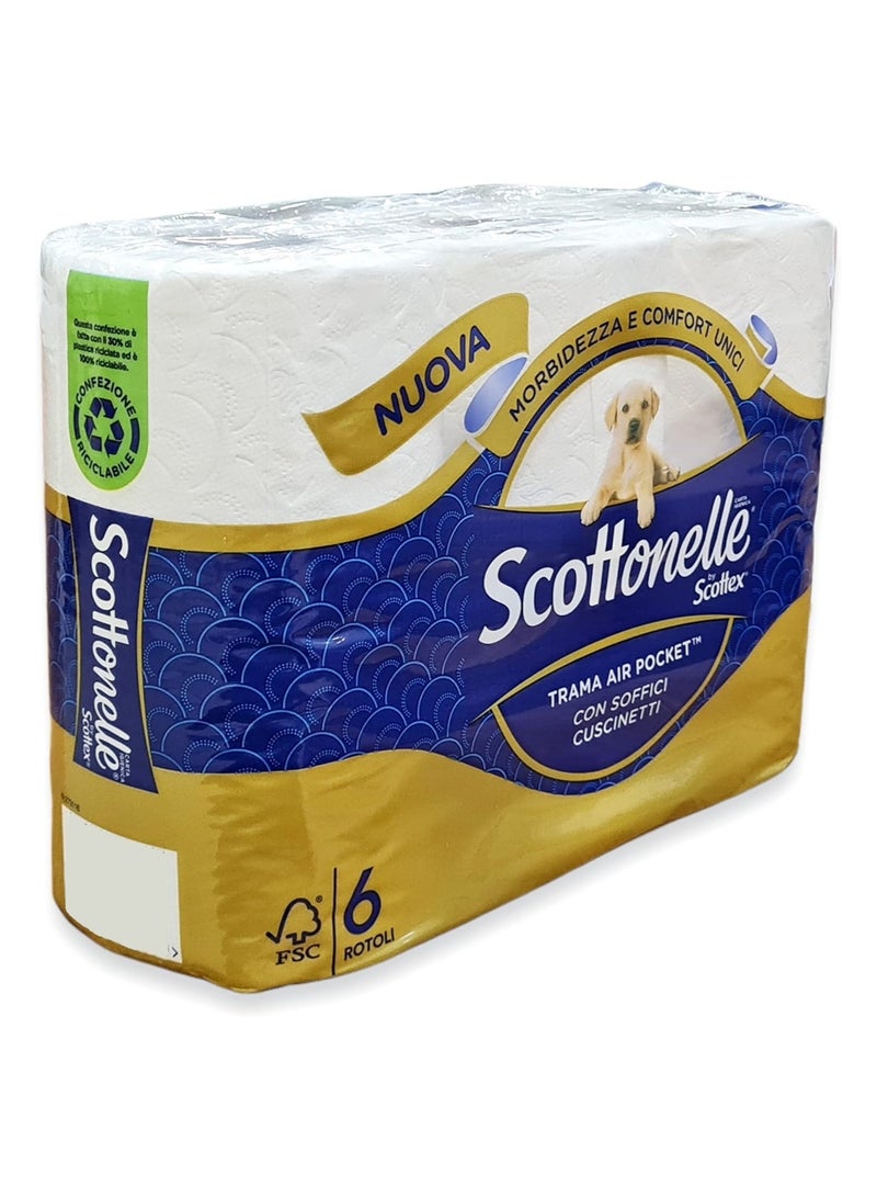 Scottex Scottonelle Bath Tissue Rolls for Everyday Comfort