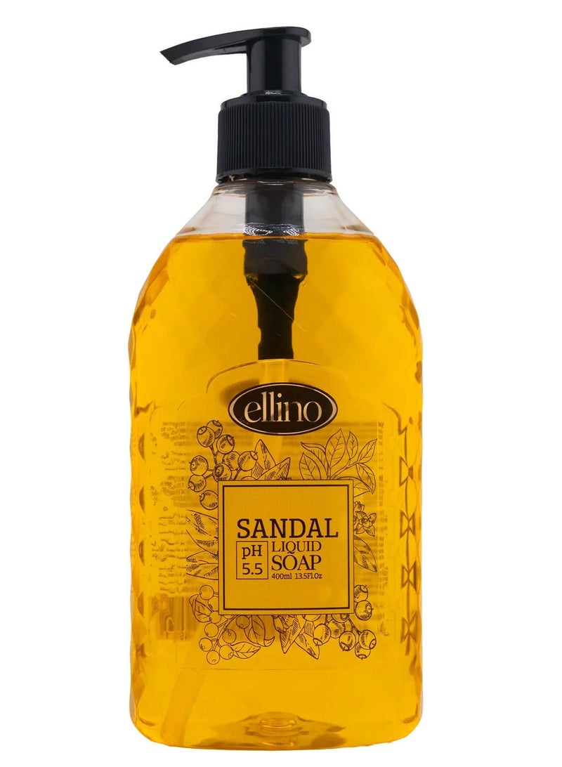Ellino Sandal Liquid Soap 400 ML