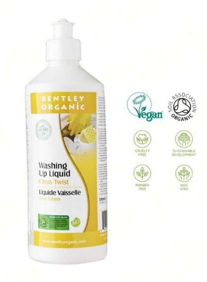 Bentley Organic Mild Washing Up Liquid 500ml