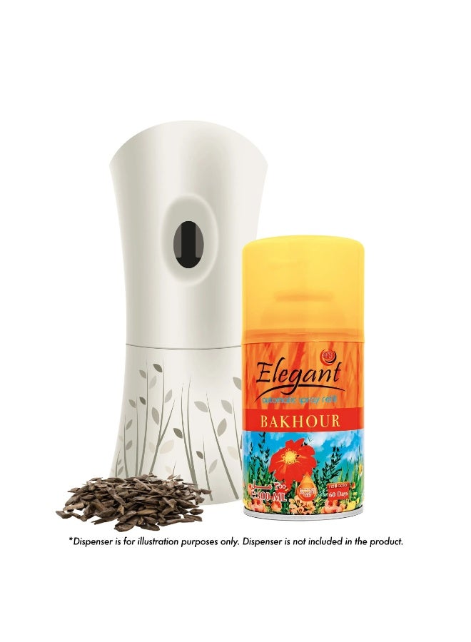 Elegant Automatic Spray Refill Bakhour 300 ML
