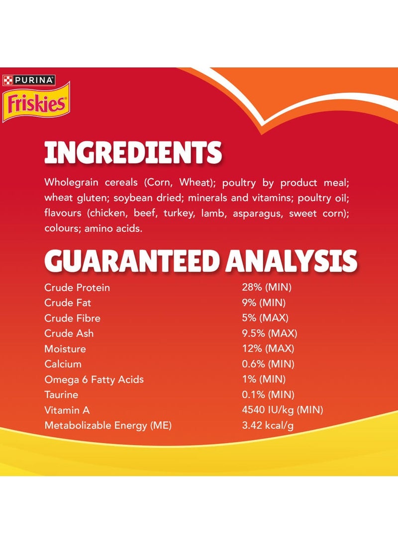 Friskies Meaty Grills Dry Cat Food 1 Kg