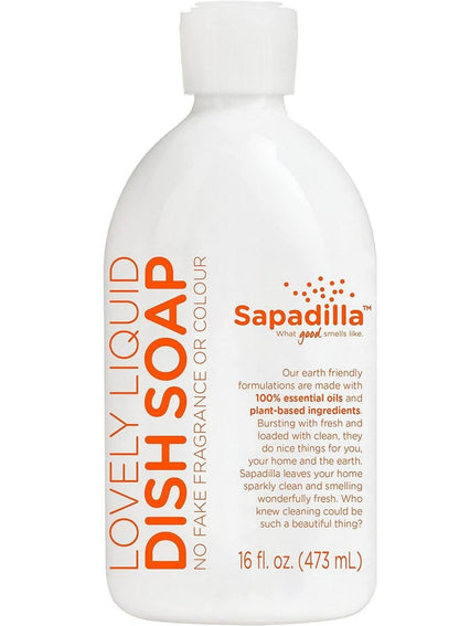 Sapadilla Liquid Dish Soap Grapefruit & Bergamot