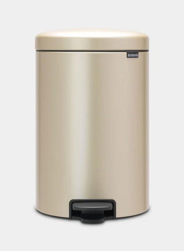 Brabantia Newicon Pedal Bin 20L Metallic Gold