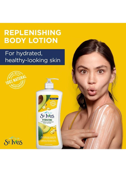 ST. Ives Hydrating Body Lotion with Vitamin E & Avocado