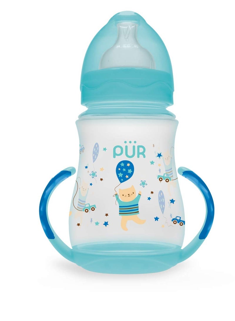 Pur Wide Neck Bottle with Base Handle 250 ML