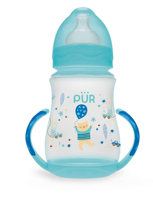 Pur Wide Neck Bottle with Base Handle 250 ML