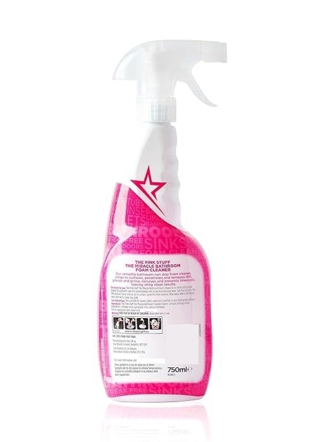 Stardrops Miracle Bathroom Foam Cleaner 750 ML