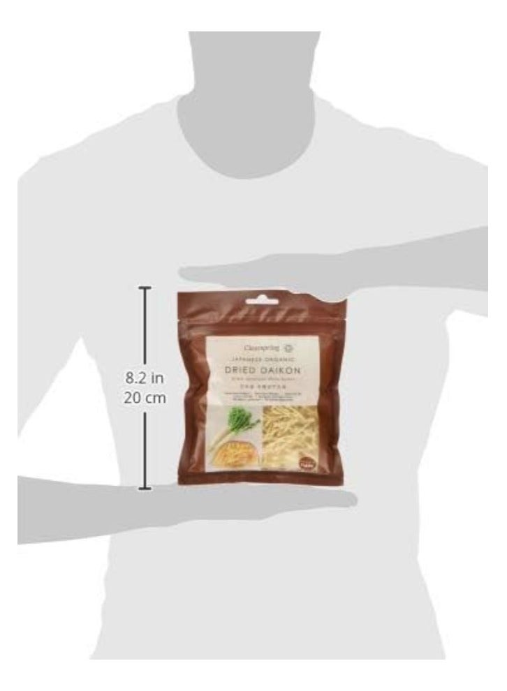 Organic Japanese Dried Daikon 30 G - Clearspring