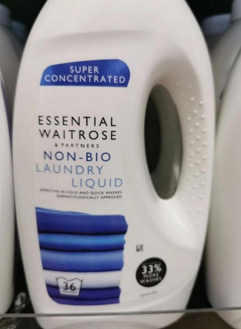 Non Bio Laundry Liquid 36 Washes 900 ML - Waitrose