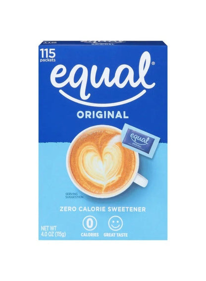 Equal Zero Calorie Sweetener Pack - 115 Sachets