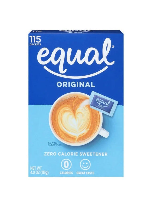 Equal Zero Calorie Sweetener Pack - 115 Sachets