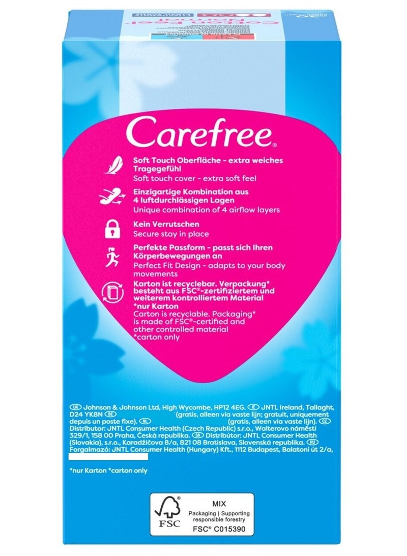 Carefree Cotton Feel Fresh Scent Panty Liners