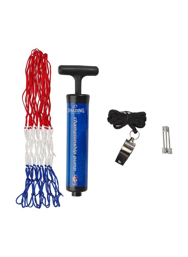SPALDING Tune Up Kit Net Pump with Whistle Needles