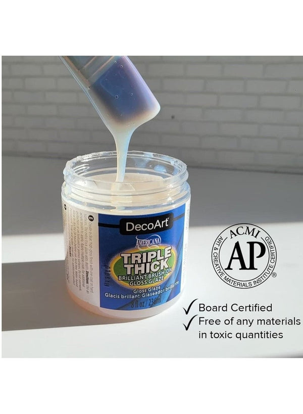 DecoArt Triple Thick Gloss Glaze 118 Ml