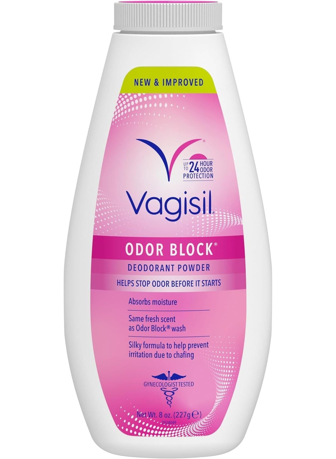 227g stay, aloe vera, block deodorant, block deodorant powder, chafing 227g, deodorant powder, dry silky, fresh dry, keep skin, odor block, odor block deodorant, prevents chafing, prevents chafing 227g, stop odor, vagisil