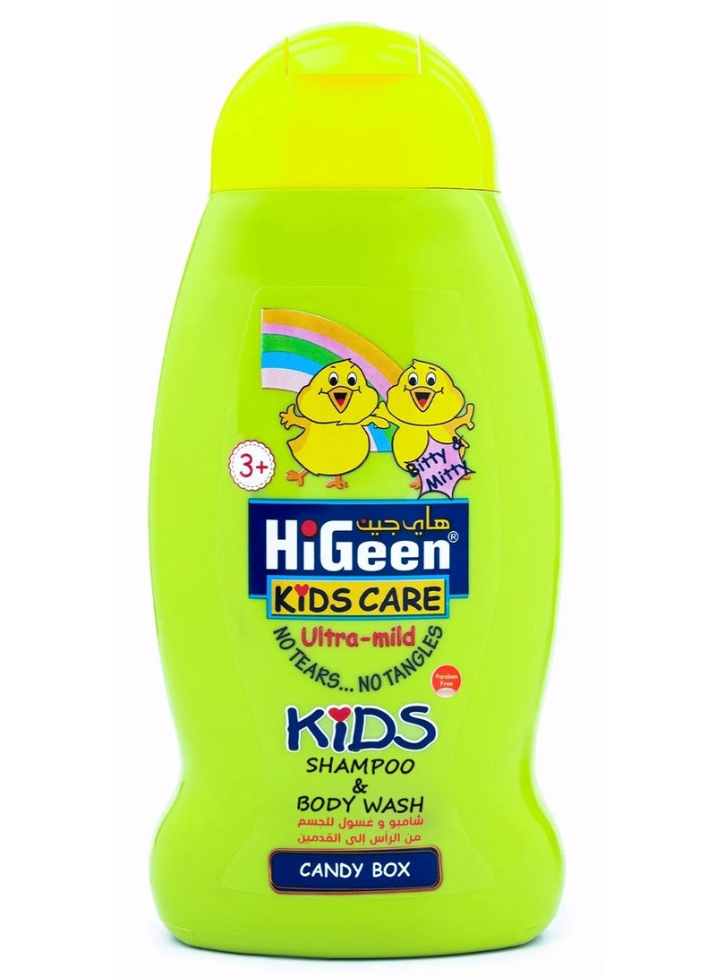 Higeen Kids Shampoo & Body Wash Candy Box 250 ML