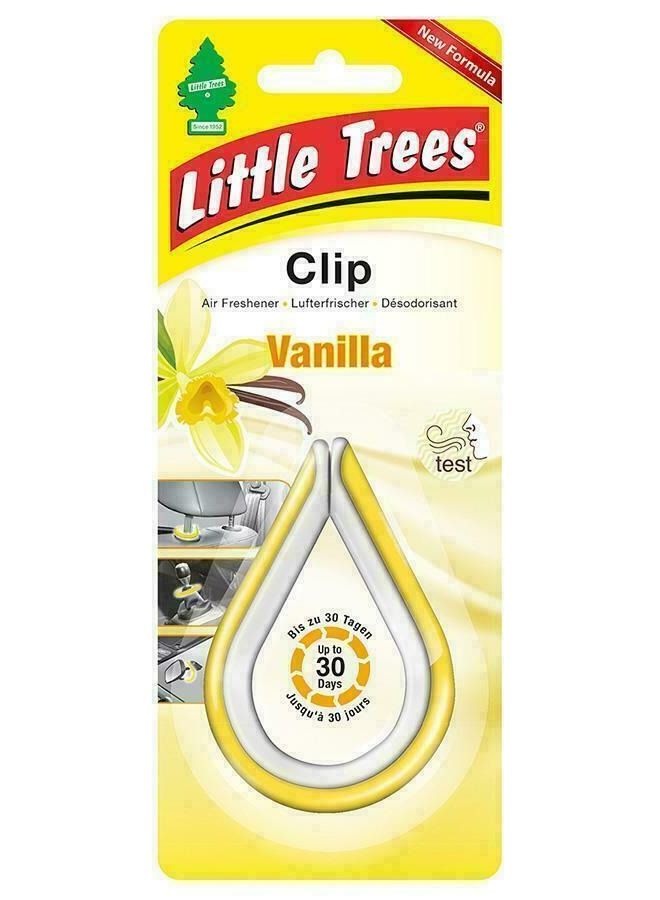 Little Trees Air Freshener Clip Vanilla Fragrance