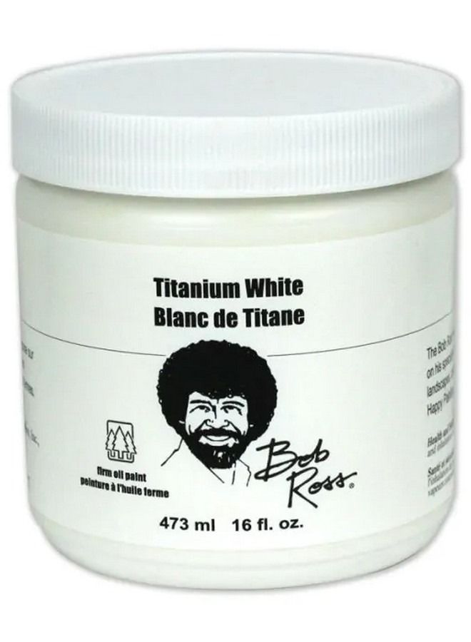 BOB ROSS Landscape Oil Colour 473ml Titanium White