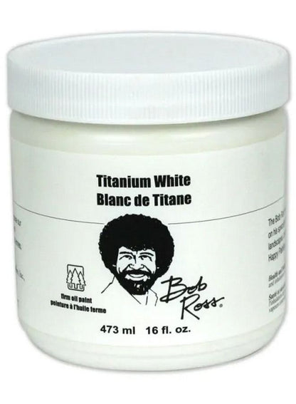 BOB ROSS Landscape Oil Colour 473ml Titanium White