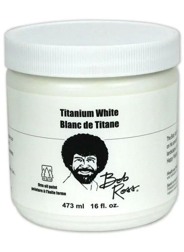 BOB ROSS Landscape Oil Colour 473ml Titanium White