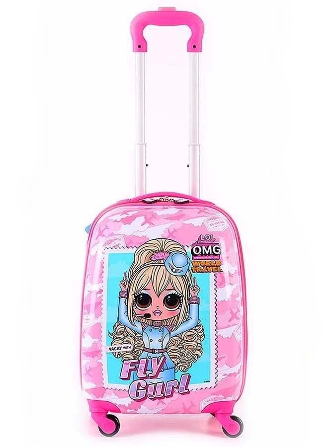Trucare LOL OMG Fly Gurl Kids Luggage 18 Inches