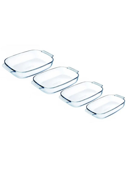 Premium PYREX 4 Piece Roaster Set