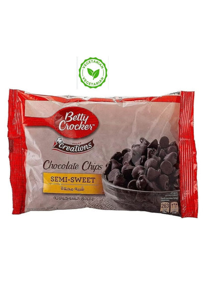 Betty Crocker Semi Sweet Chocolate Chips 200 G
