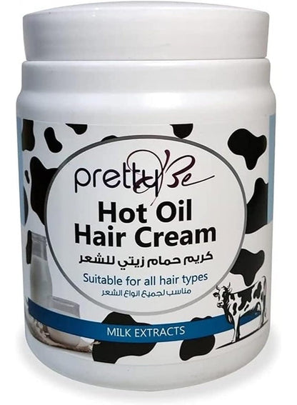 Pretty Be Hot Oil Hair Cream with Milk Extracts 1000 ML