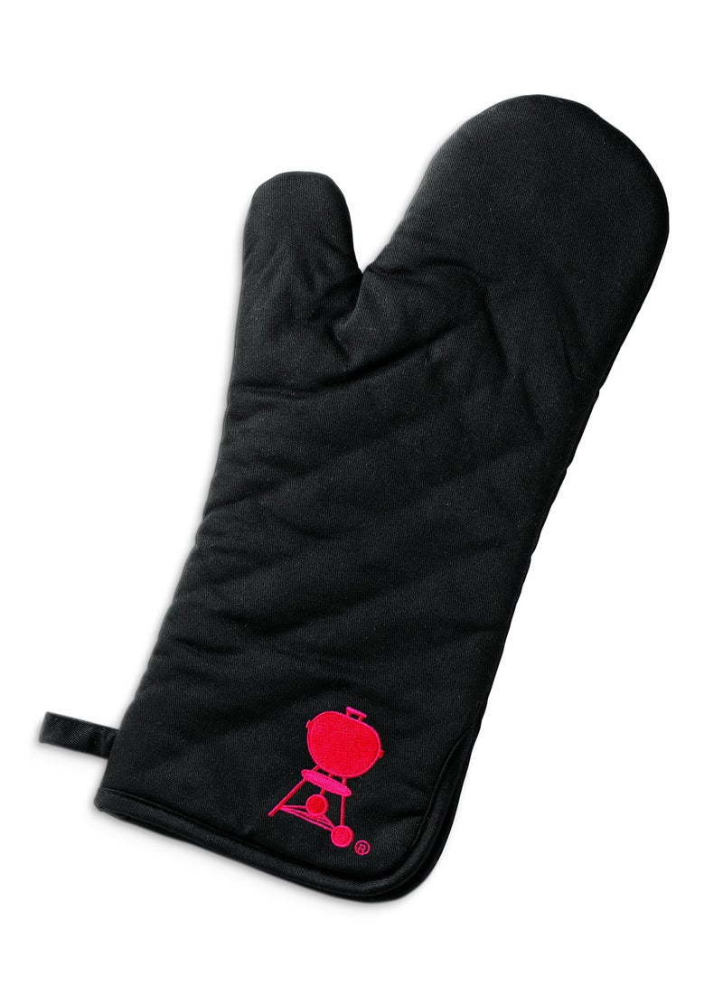 Weber Cotton Heat Resistant Mitts Black