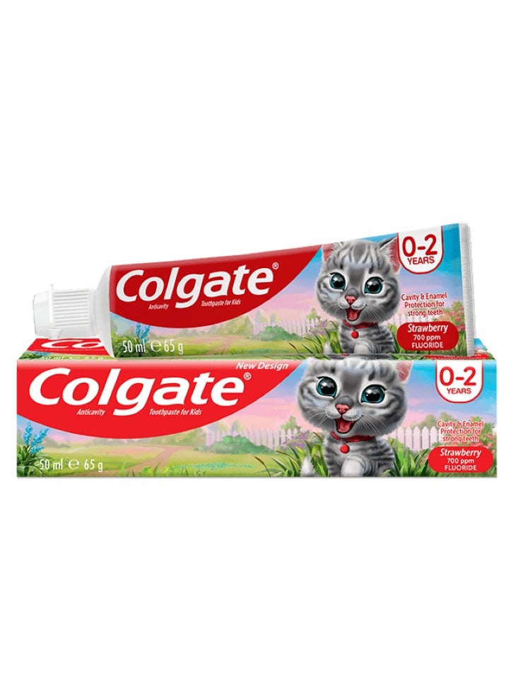 Colgate Anticavity Strawberry Toothpaste for Kids