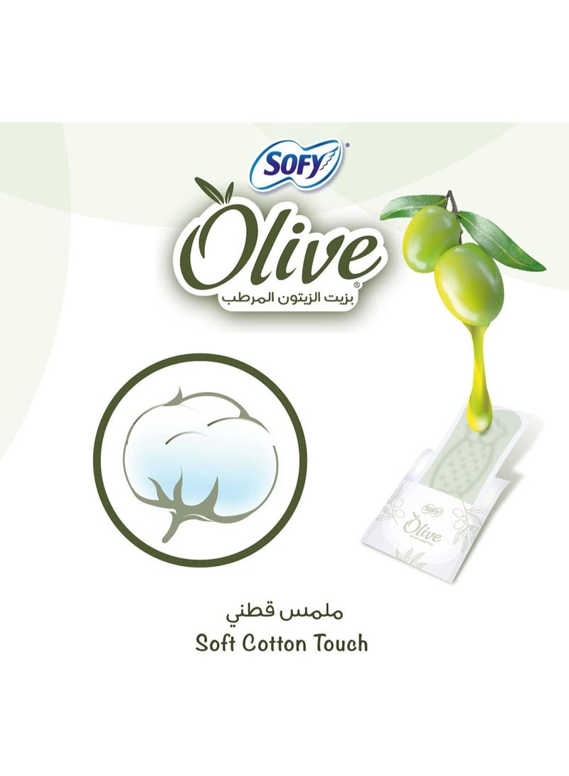 Sofy Moisturizing Olive Oil Unscented Pantyliner