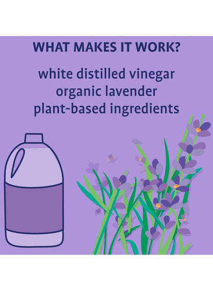 Organic Lavender Vinegar Cleaner Concentrate 1.89L