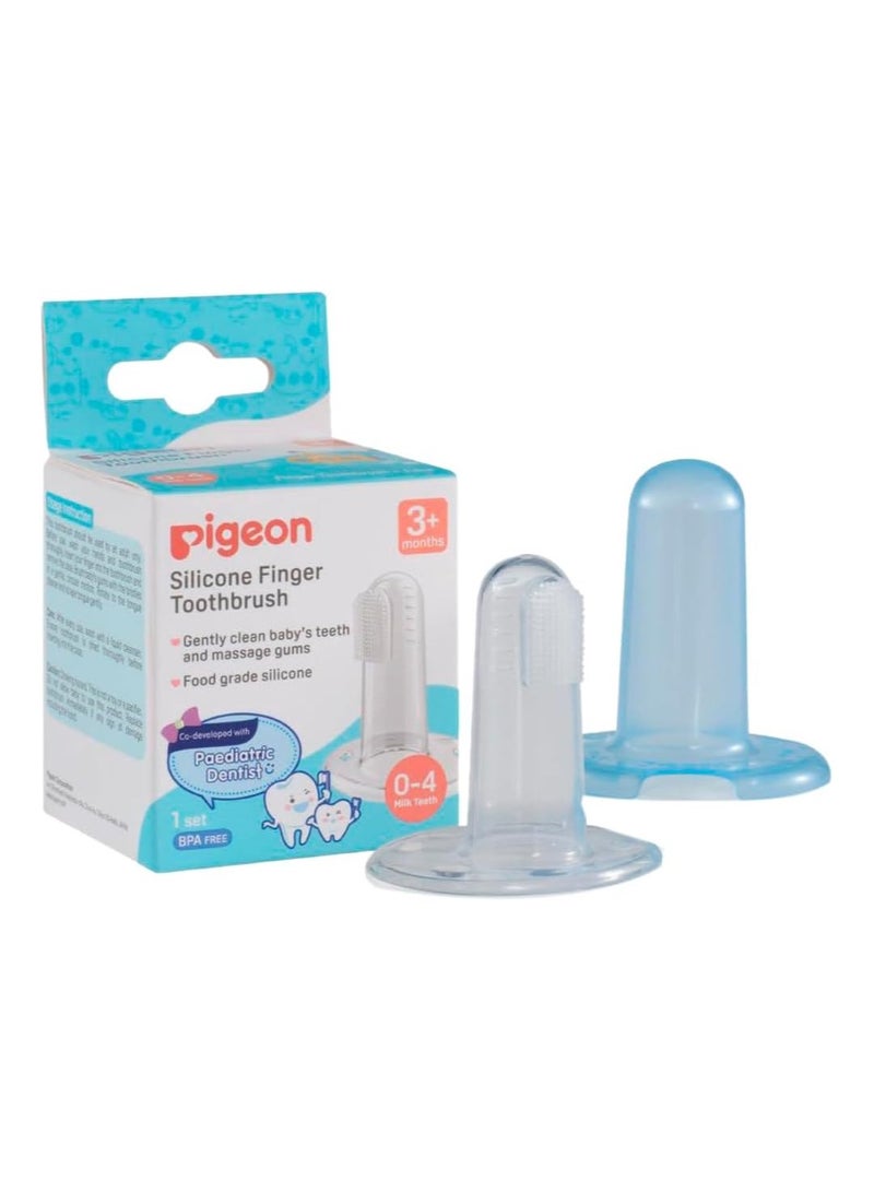 Pigeon Silicone Finger Toothbrush for Babies