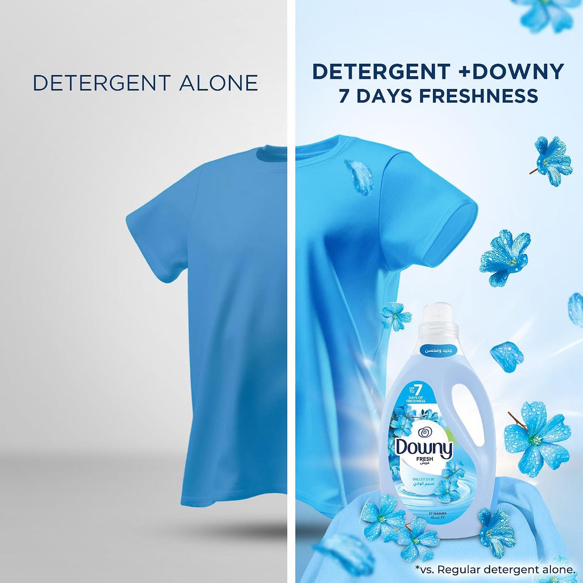 Downy Valley Dew Fabric Softener 3 Liter