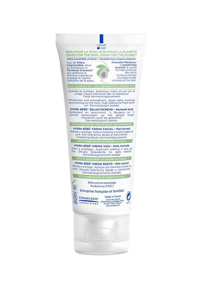 Mustela Hydra Bebe Facial Cream for Normal Skin