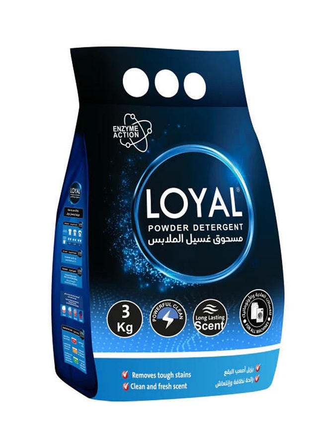 Loyal Powder Detergent 3Kg - Long-Lasting Scent